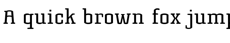 Preview of Korneuburg Slab Regular Regular font