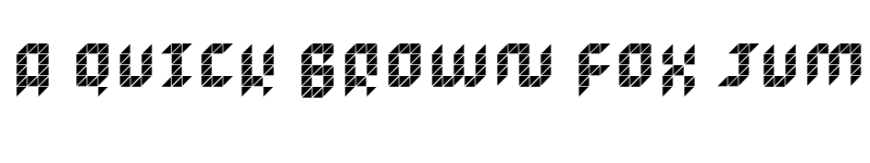 Preview of Kosetsu Incised font