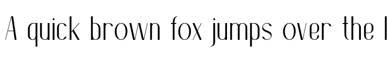 Preview of Kotta Thin font