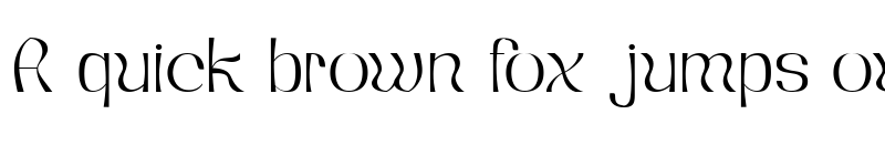 Preview of Koumon Regular font