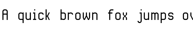 Preview of KP Programmer NBP Regular font