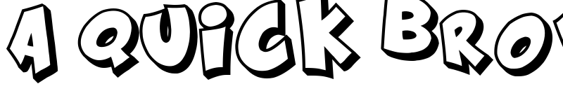 Preview of Kraash Regular font