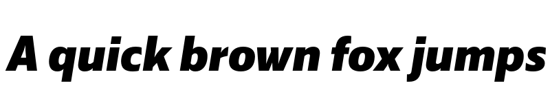 Preview of Kranto Black Normal Italic font