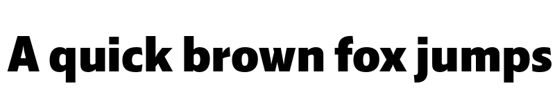 Preview of Kranto Black Normal font