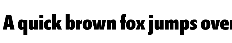 Preview of Kranto Cond Black Display font