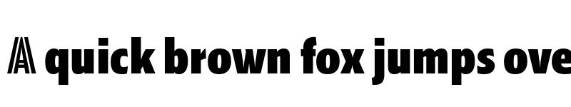 Preview of Kranto Cond Black Normal Inline font