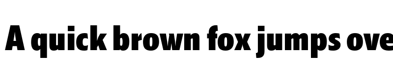 Preview of Kranto Cond Black Normal font