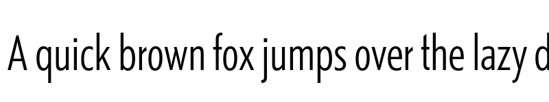 Preview of Kranto Cond Light Display font