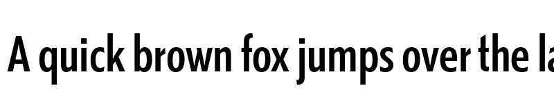 Preview of Kranto Cond Medium Display font