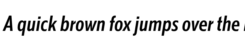 Preview of Kranto Cond Medium Normal Italic font