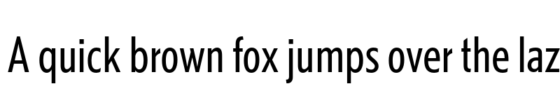 Preview of Kranto Cond Regular Normal font