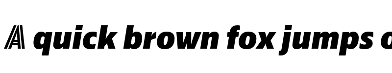 Preview of Kranto SemiCond Black Text Italic Inline font