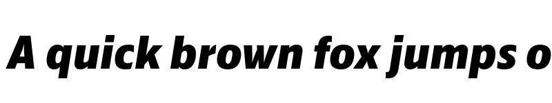 Preview of Kranto SemiCond ExtraBold Text Italic font