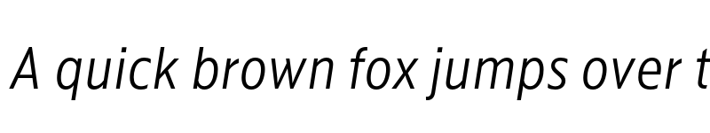 Preview of Kranto SemiCond Light Text Italic font