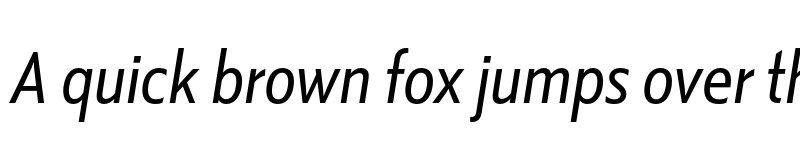 Preview of Kranto SemiCond Regular Display Italic font