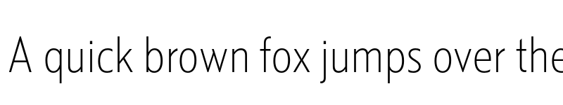 Preview of Kranto SemiCond Thin Normal font