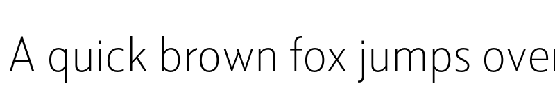 Preview of Kranto Thin Normal font