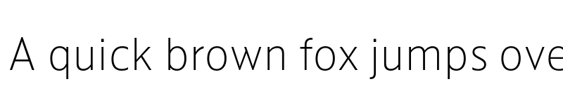 Preview of Kranto Thin Text font