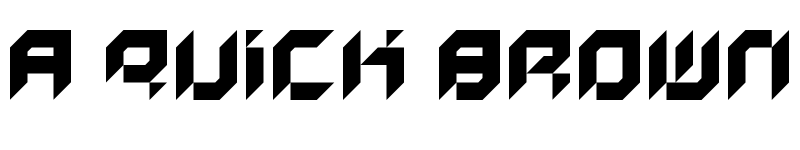 Preview of Kreased Regular font