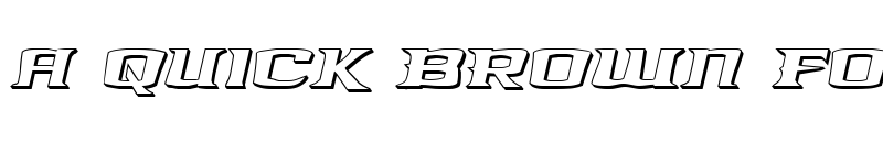 Preview of Kreature Kombat 3D Italic Italic font