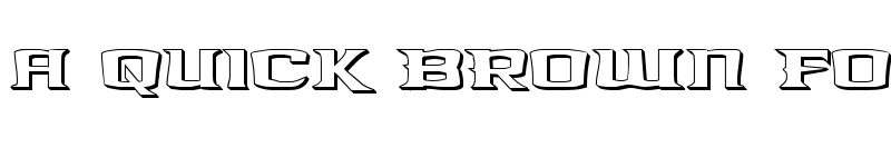 Preview of Kreature Kombat 3D Regular font