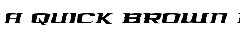 Preview of Kreature Kombat Expanded Italic Expanded Italic font