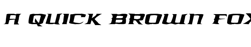 Preview of Kreature Kombat Rough Italic Italic font