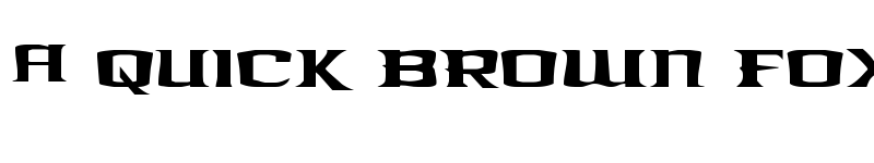 Preview of Kreature Kombat Staggered Regular font