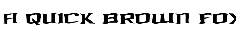 Preview of Kreature Kombat Warped Regular font