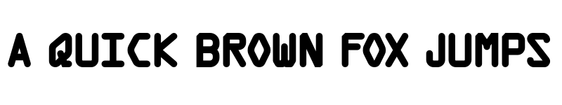 Preview of Kredit Back font