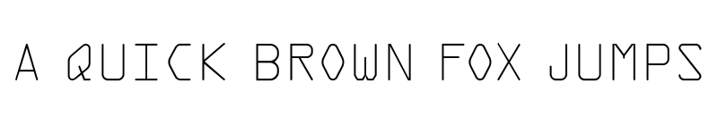 Preview of Kredit Front font