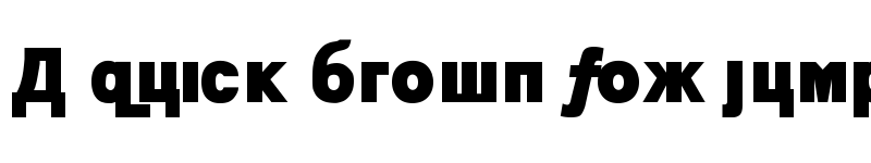 Preview of Kremlin Minister Black Extra Bold font