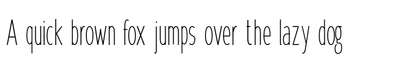Preview of Krempeng Sans Regular font