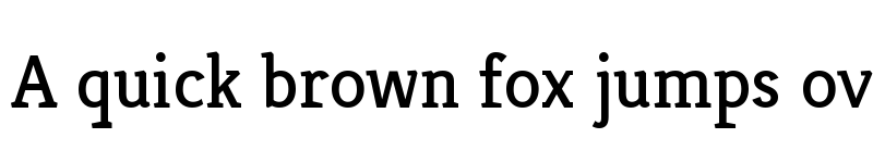 Preview of Kreon Regular font