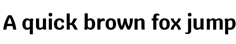 Preview of Krub Bold font