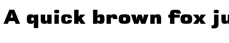 Preview of Kubo Sans Black font