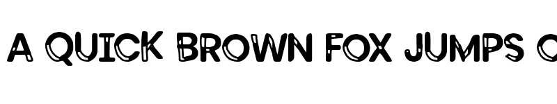 Preview of Kubrick Display Regular font