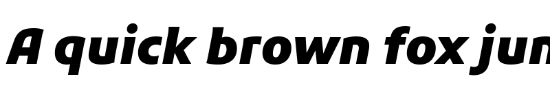 Preview of Kufam Black Italic font