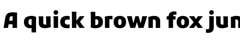 Preview of Kufam Black font