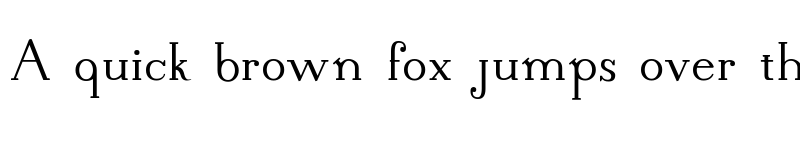 Preview of Kuhlenbach Regular font
