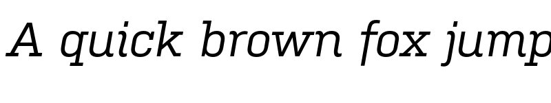 Preview of Kulturista TRIAL Medium Italic font