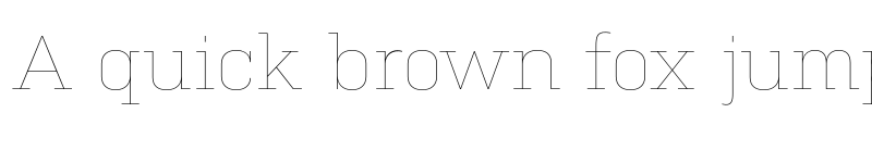 Preview of Kulturista TRIAL Thin font