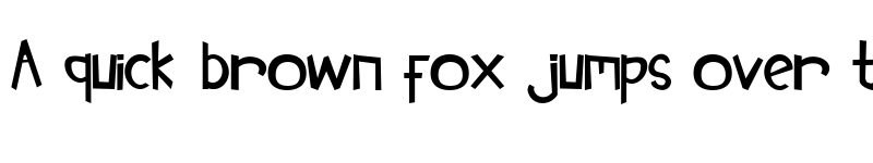 Preview of Kungfu Cartoon Regular font