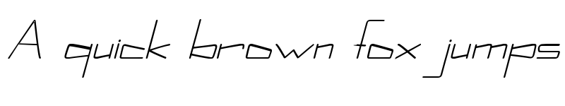 Preview of Kuppel Condensed Bold Italic font