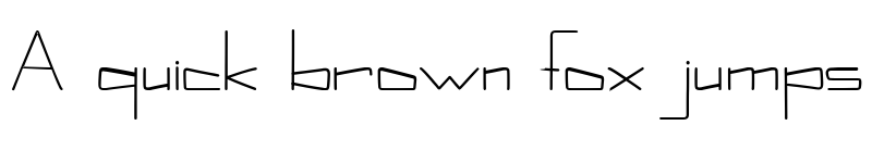 Preview of Kuppel Condensed Bold font