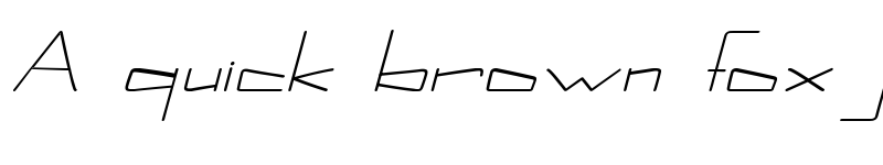 Preview of Kuppel Extra-expanded Bold Italic font