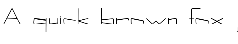 Preview of Kuppel Extra-expanded Bold font