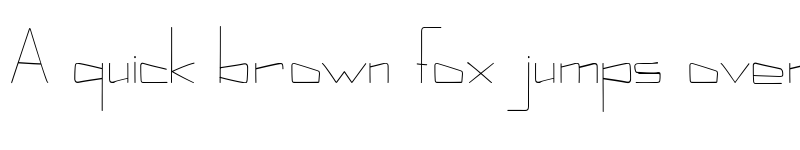 Preview of Kuppel Ultra-condensed Thin font