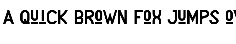 Preview of Kusanagi Regular font