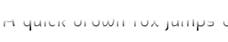 Preview of Kwokwi Stripes font